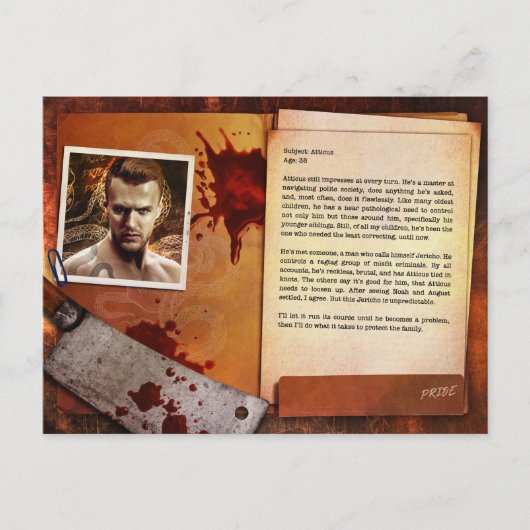 Atticus Postcard Postkarte (Vorderseite)