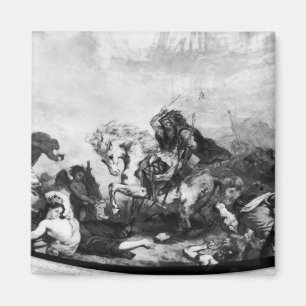 Attila der Hun und seine Horden Magnet