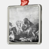 Attila der Hunne und seine Horden Silbernes Ornament (Links)