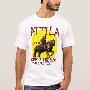 Attila "Hunnen im Sun" Ausflug (das Licht der T-Shirt