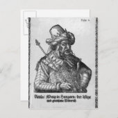 Attila the Hun Postkarte (Vorne/Hinten)