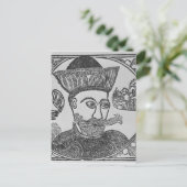 Attila the Hun Postkarte (Stehend Vorderseite)