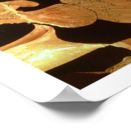 Attische rote Figur kylix, die Dionysos und die Poster (Ecke)