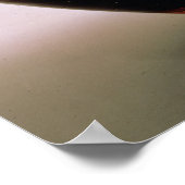 Attische schwarze Figur-Amphora, die die Geburt vo Poster (Ecke)