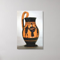 Attische schwarze Figur-Ope, die Athena Confronti 