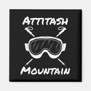 Attitash Mountain Bartlett New Hampshire Skifahren Magnet