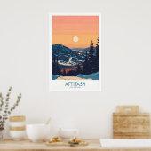 Attitash Poster New Hampshire 1 (Küche)