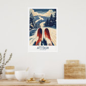 Attitash Ski Poster 1 (Küche)