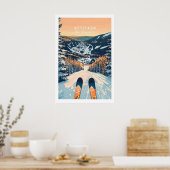 Attitash Ski Wandkunstposter 1 Poster (Küche)
