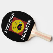 ATTITUDE ADJUSTER FUNNY Ping Pong Paddles Tischtennis Schläger (Seitenansicht)