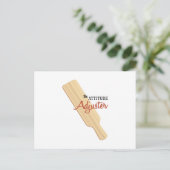 Attitude Adjuster Postkarte (Stehend Vorderseite)