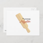Attitude Adjuster Postkarte (Vorne/Hinten)