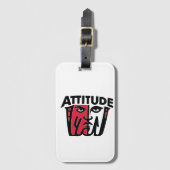 ATTITUDE aktiviert Gepäckanhänger (Vorderseite Vertikal)