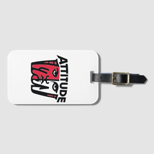 ATTITUDE aktiviert Gepäckanhänger (Vorderseite (Horizontal))