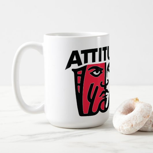 ATTITUDE aktiviert Kaffeetasse (Mit Donut)