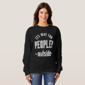 Attitude Antisocial Sweatshirt (Vorne ganz)