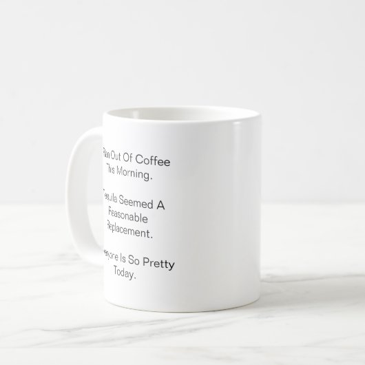 Attitude coffee Tasse. Kaffeetasse (Vorderseite Links)