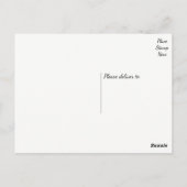 Attitude Courage Life Motivierend Typografy Postkarte (Rückseite)