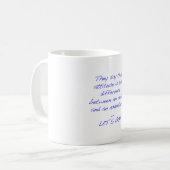 Attitude - Differenz zwischen Leid und Abenteuer Kaffeetasse (Vorderseite Links)