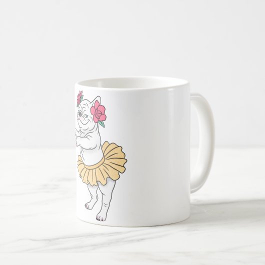 Attitude En Pointe | Kaffeetasse (VorderseiteRechts)