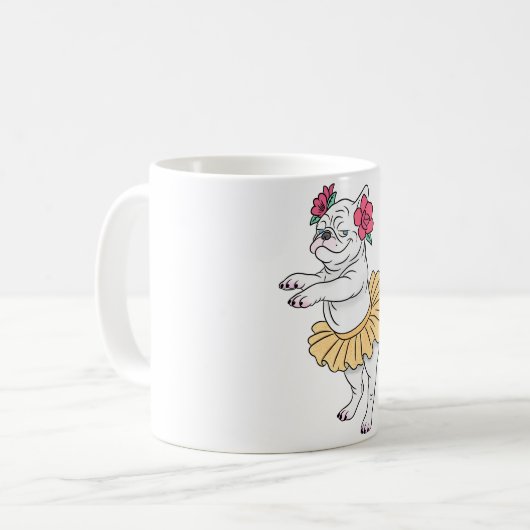 Attitude En Pointe | Kaffeetasse (Vorderseite Links)