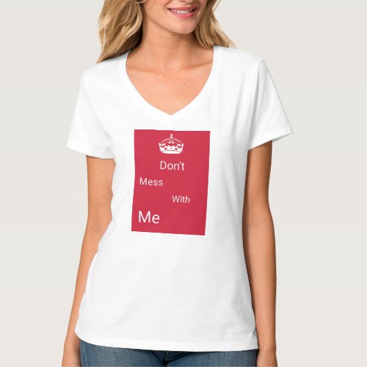 Attitude full Design T - Shirt (Vorderseite)