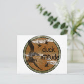 ATTITUDE FÜR DEN Jäger Postkarte (Stehend Vorderseite)