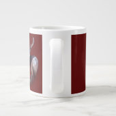 Attitude ist alles Jumbo-Tasse (Rückseite)