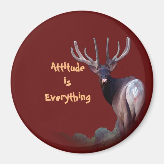 Attitude ist alles magnet (Vorne)