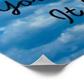 Attitude ist alles poster (Ecke)