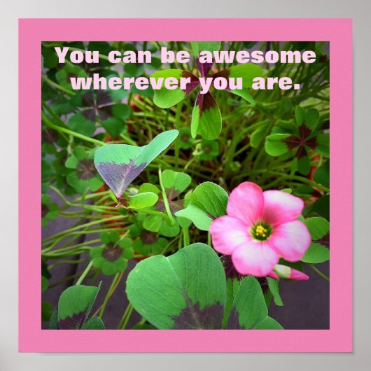 Attitude ist alles Poster (Vorne)