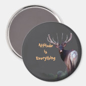 Attitude ist Everything Magnet (Vorderseite/Rückseite)