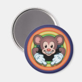 Attitüde-Maus Magnet (Vorderseite/Rückseite)