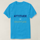 Attitude of Gratitude T-Shirt (Design vorne)