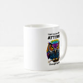 Attitude Owl-Tasse Kaffeetasse (VorderseiteRechts)