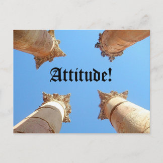 Attitude! Postkarte