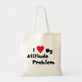 Attitude Problem Toto Bag Tragetasche (Vorne)