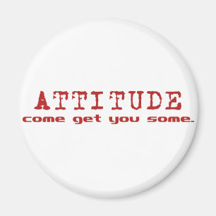 Attitude Red Magnet