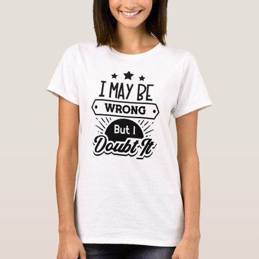Attitude-Shirt-T - Shirt (Vorderseite)