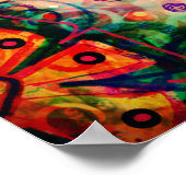 Attitude und Ankurbelung des Aufwands Poster (Ecke)