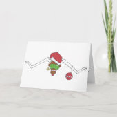 Attitudinand Animals® Lone Star Steer Weihnachten (Vorderseite)