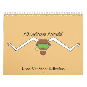 Attitudinous Animals® Lone Star Steer Kalender