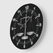 Attorney at law große wanduhr (Winkel)