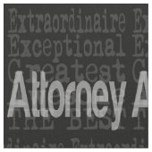Attorney Außerordentliche Stoff (Nahaufnahme)
