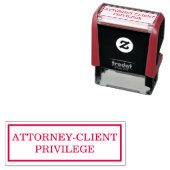 Attorney Client Privilege Permastempel (Beispiel)