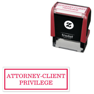 Attorney Client Privilege Permastempel