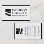 Attorney Lawyer Immigration Naturalization Law Visitenkarte (Vorne/Hinten)