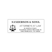 Attorney scales of justice  logo custom elegant permastempel (Design)