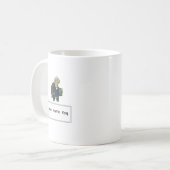 Attorney Turtle Gift Kaffeetasse (Vorderseite Links)