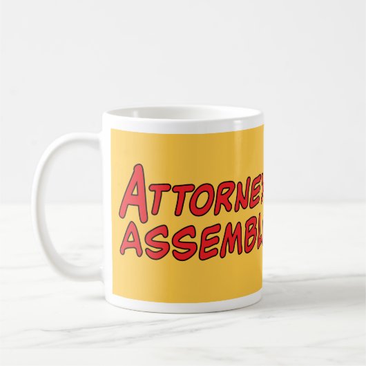 ATTORNEYS ASSEMBLE Sandra Boynton Kaffeetasse (Links)